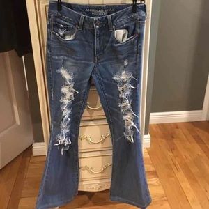 American Eagle flare jeans